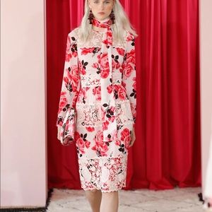 kate spade rosa rose floral dress